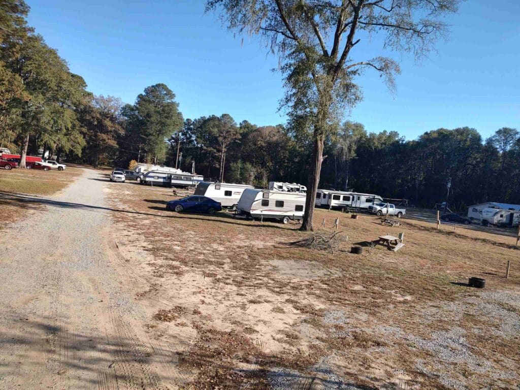 Coleman Lake Campground in Midville GA